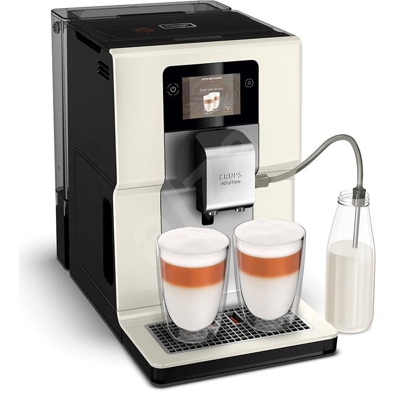 KRUPS EA872A10 Intuition Preference White - Automatický kávovar