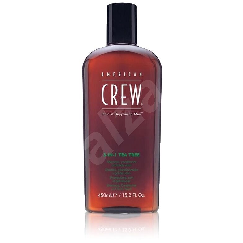 AMERICAN CREW Tea Tree 3v1 450 ml - Šampon pro muže