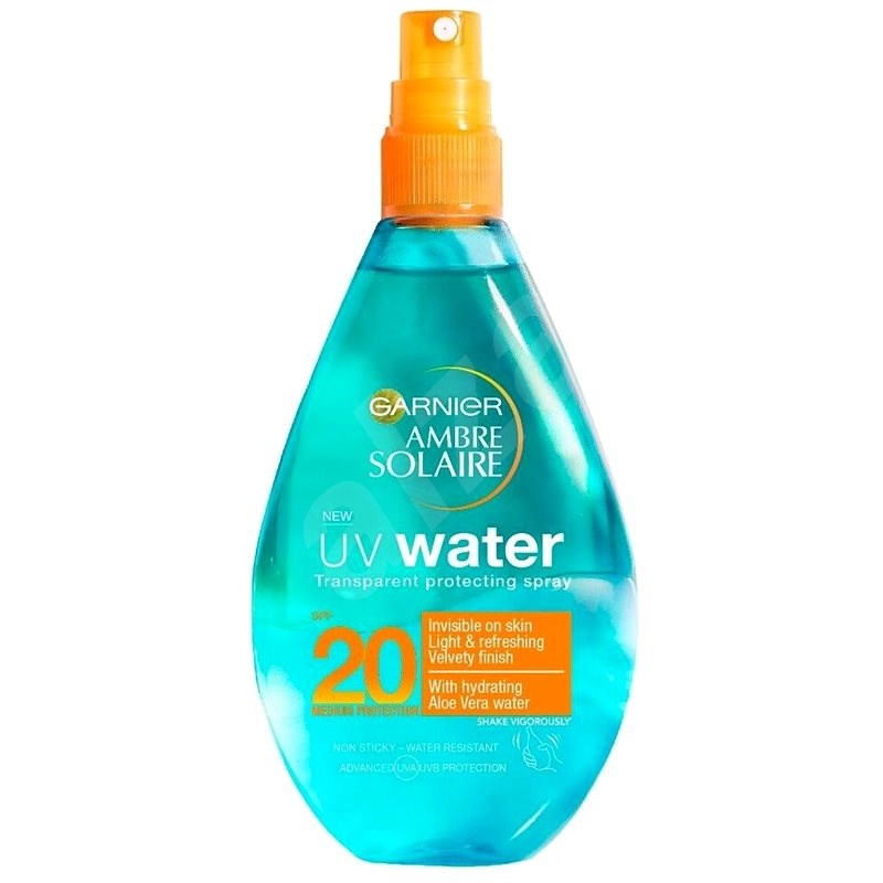 GARNIER UV Water Transparent Protecting Spray SPF 20 150 ml - Opalovací sprej