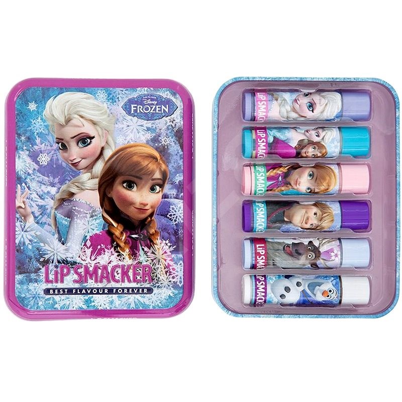 LIP SMACKER Disney Frozen mix box 6× 4 g - Balzám na rty