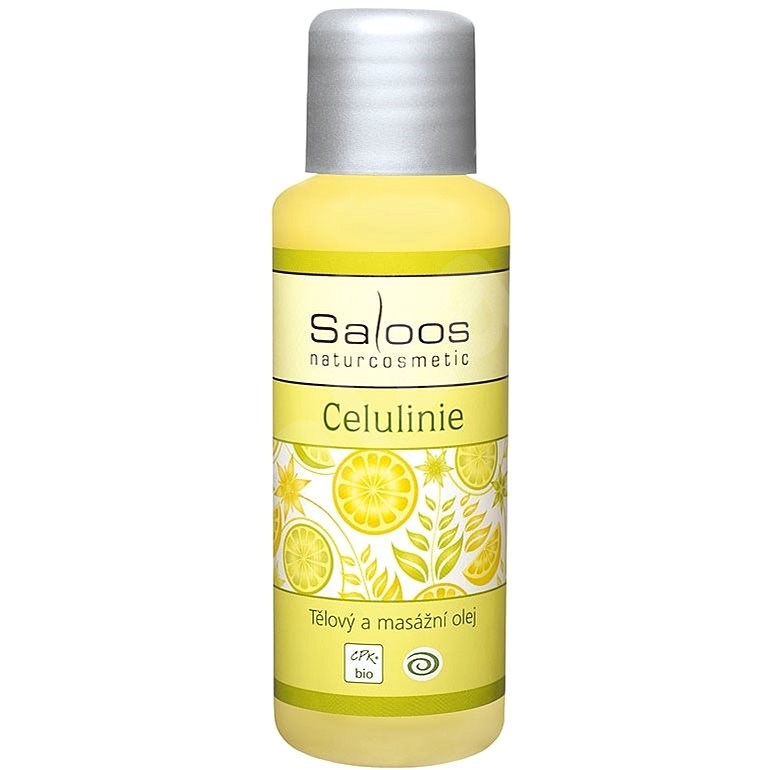 SALOOS Bio Tělový a masážní olej Celulinie 50 ml - Masážní olej