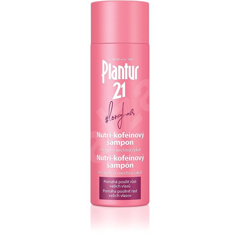 PLANTUR21 Nutri-kofein Shampoo #longhair 200 ml - Šampon