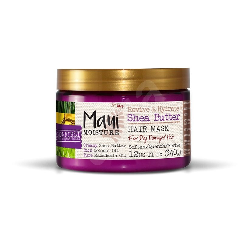 MAUI MOISTURE Shea Butter Dry and Damaged Hair Mask 340 g - Maska na vlasy