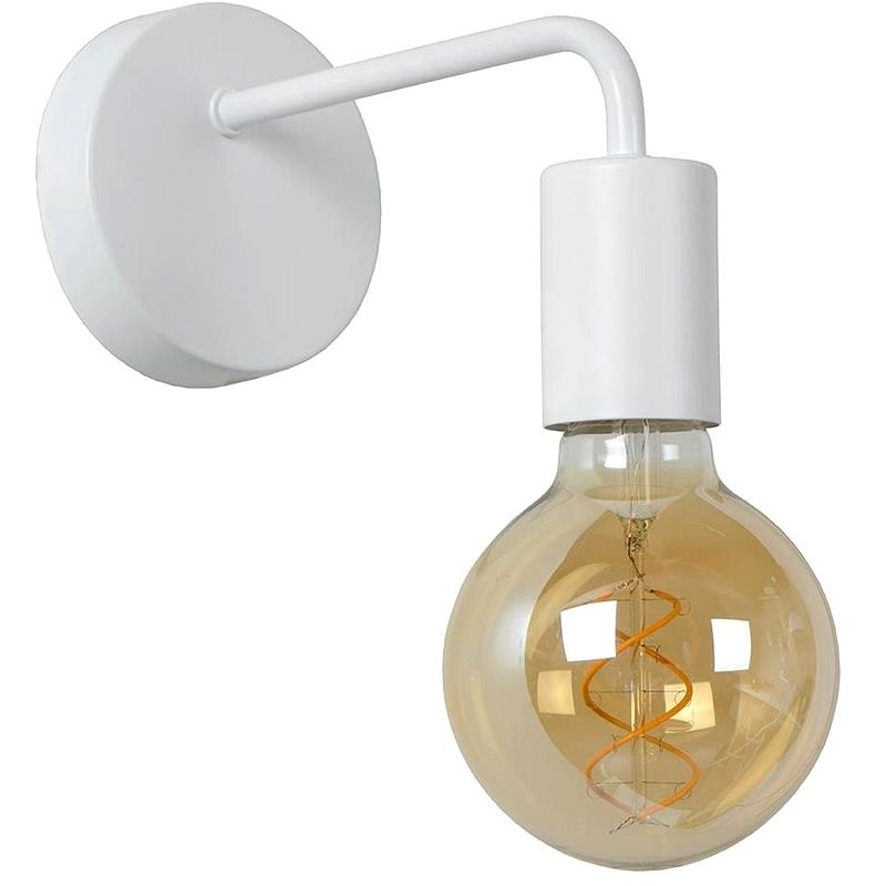 Lucide 45265/01/31 - Nástěnné svítidlo SCOTT 1xE27/40W/230V bílé - Nástěnná lampa