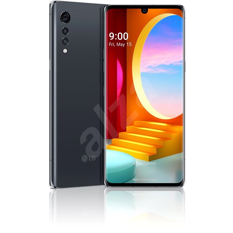 LG Velvet 5G šedá - Mobilní telefon