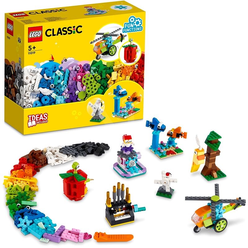 LEGO® Classic 11019 Kostky a funkce - LEGO stavebnice