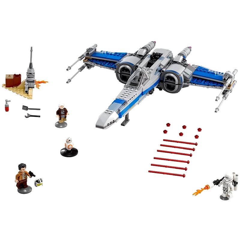 LEGO Star Wars 75149 Stíhačka X-wing Odporu - Stavebnice