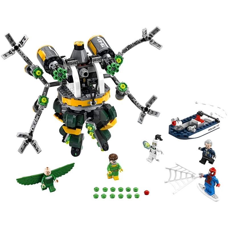 LEGO Super Heroes 76059 Spiderman: Past z chapadel doktora Ocka - Stavebnice