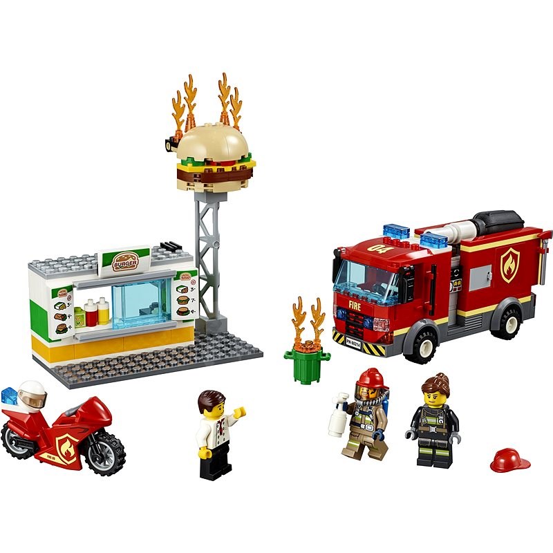 LEGO City 60214 Záchrana burgrárny - LEGO stavebnice