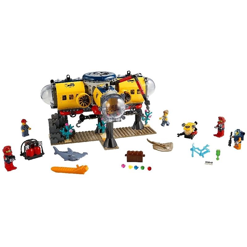 LEGO City 60265 Oceánská průzkumná základna - LEGO stavebnice