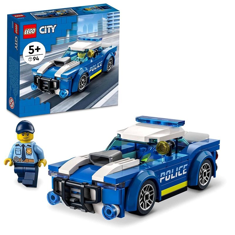 LEGO® City 60312  Policejní auto - LEGO stavebnice