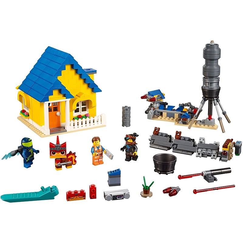 LEGO Movie 70831 Emmetův vysněný dům/Záchranná raketa! - LEGO stavebnice