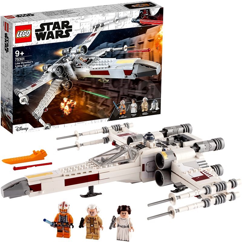 LEGO Star Wars TM 75301 Stíhačka X-wing™ Luka Skywalkera - LEGO stavebnice