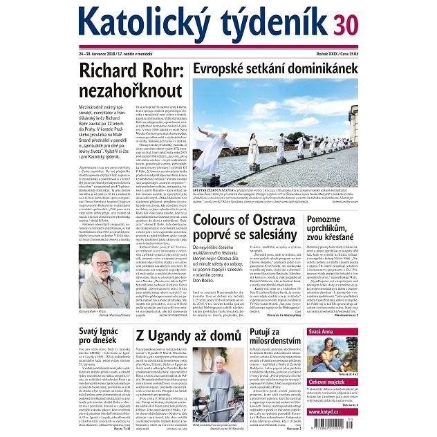 Katolický týdeník - 30/2018 - Elektronické noviny