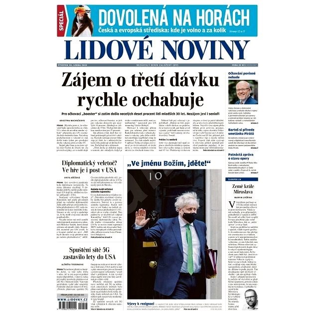 Lidové noviny - 20.01.2022 - Elektronické noviny