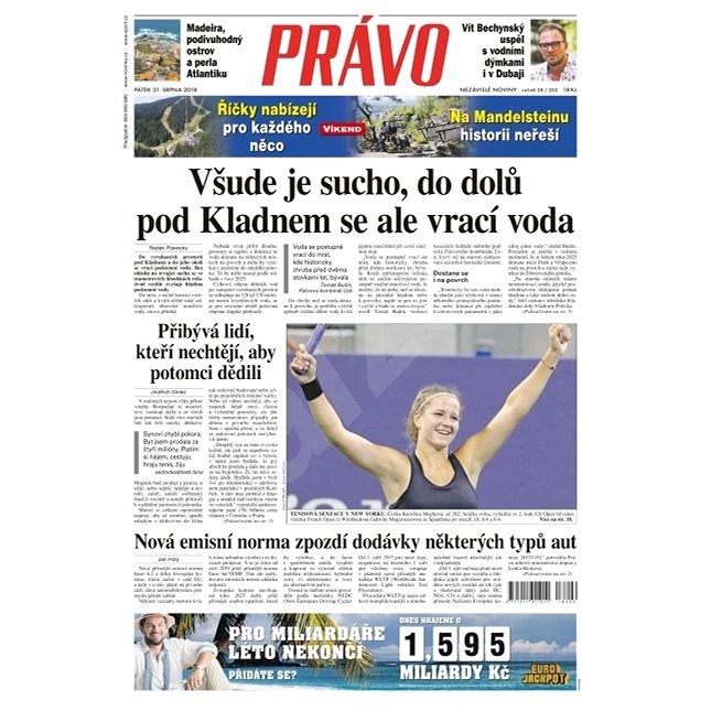Právo - 31-08-2018 - Elektronické noviny