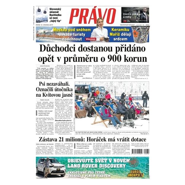 Právo - 15-02-2019 - Elektronické noviny