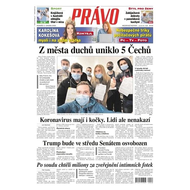 Právo - 03-02-2020 - Elektronické noviny