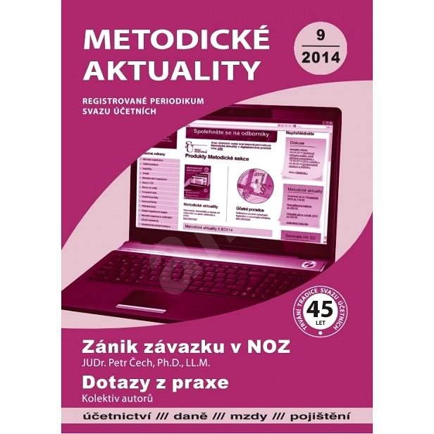 Metodické aktuality - 9/2014 - Elektronický časopis