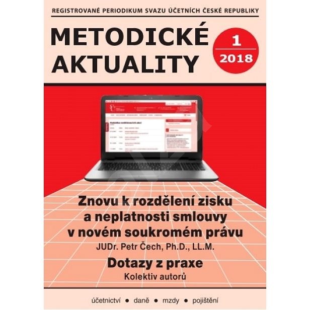 Metodické aktuality - 1/2018 - Elektronický časopis