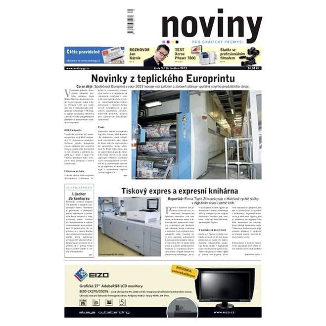 Noviny pro grafický průmysl - 9/2013 - Elektronické noviny