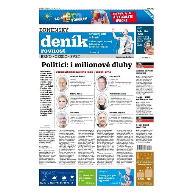 Brněnský deník - 11_07_2017 - Elektronické noviny