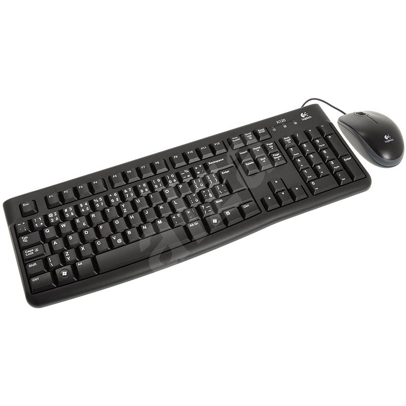 Logitech Desktop MK120 - CZ/SK - Set klávesnice a myši