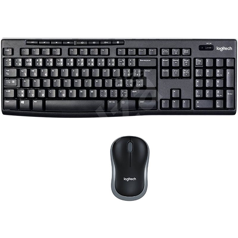 Logitech Wireless Combo MK270 - CZ/SK - Set klávesnice a myši