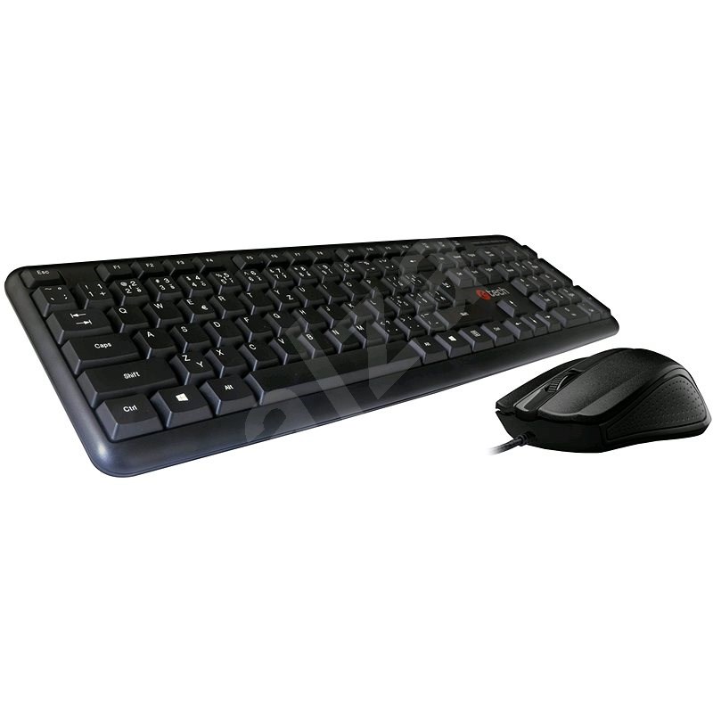 C-TECH KBM-102 - CZ/SK - Set klávesnice a myši