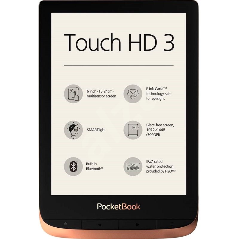 PocketBook 632 Touch HD 3 Spicy Copper - E-Book Reader