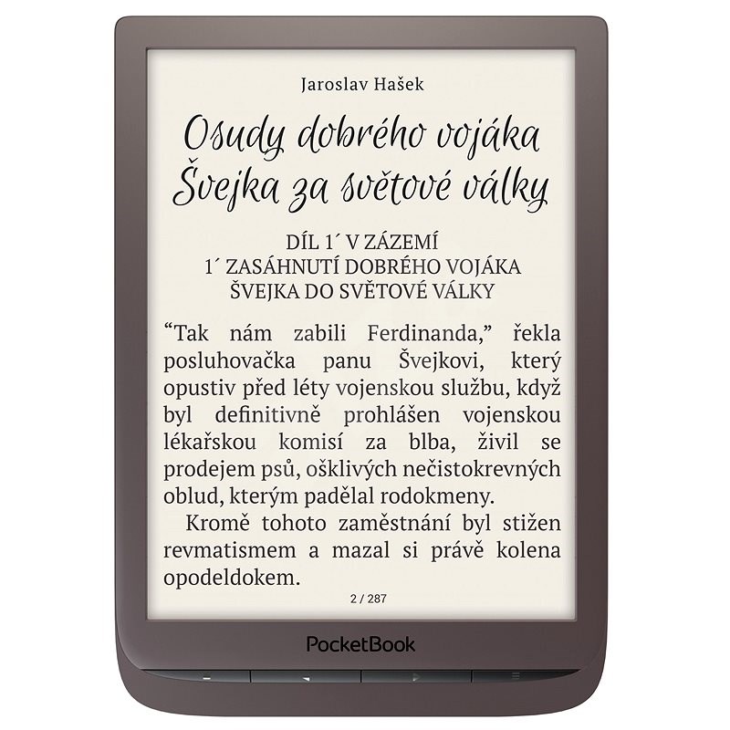 PocketBook 740 InkPad 3 tmavě hnědý - Elektronická čtečka knih