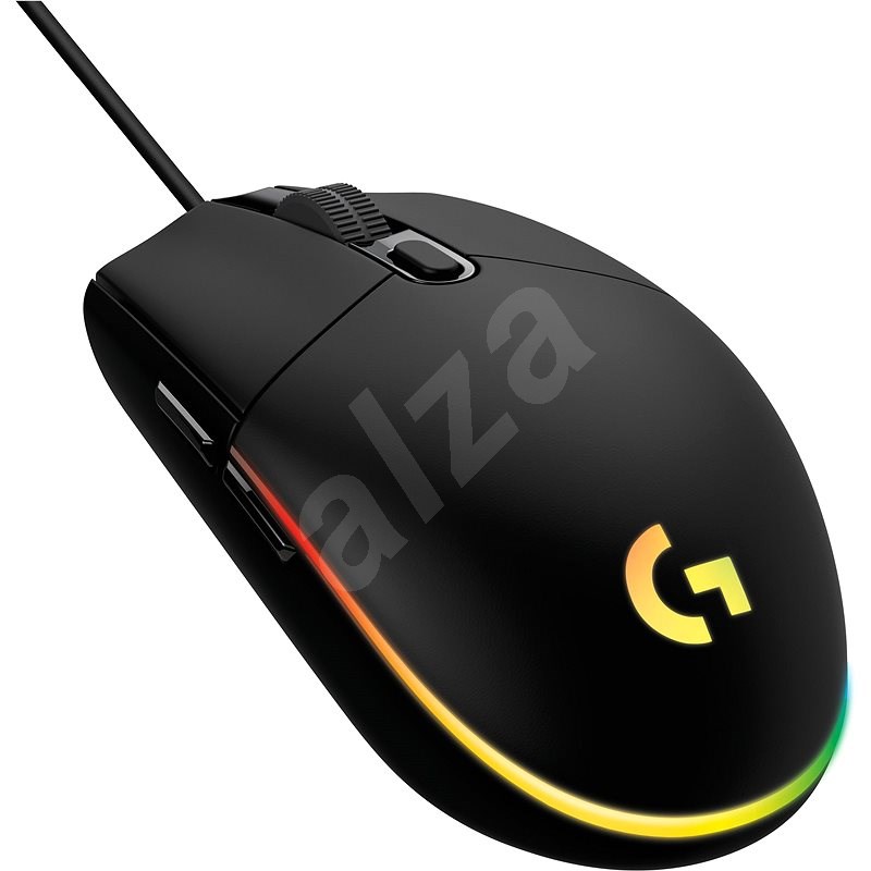 Logitech G203 Lightsync, black - Herní myš