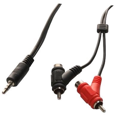 PremiumCord Kabel Jack 3.5mm-2xCINCH+2xCINCH M/M 1.5m - Audio kabel