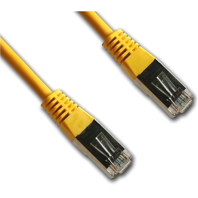 Datacom CAT5E FTP žlutý 2m - Síťový kabel