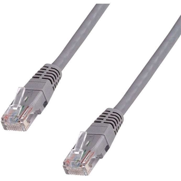 Datacom CAT5E UTP šedý 30m - Síťový kabel