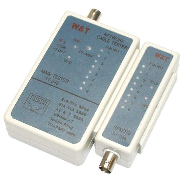 Cable Tester ST-248 pro sítě UTP/STP - RJ45 - Nástroj