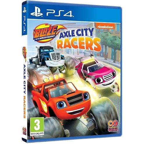blaze and the monster machines axle city racers ps4 hra na konzoli alza cz