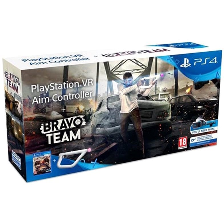 Bravo Team + Aim Controller - PS4 VR - Hra na konzoli