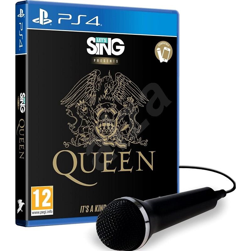 Lets Sing Presents Queen + microphone - PS4 - Hra na konzoli