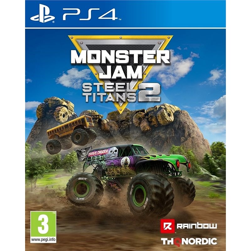 monster jam steel titans 2 ps4 hra na konzoli alza cz