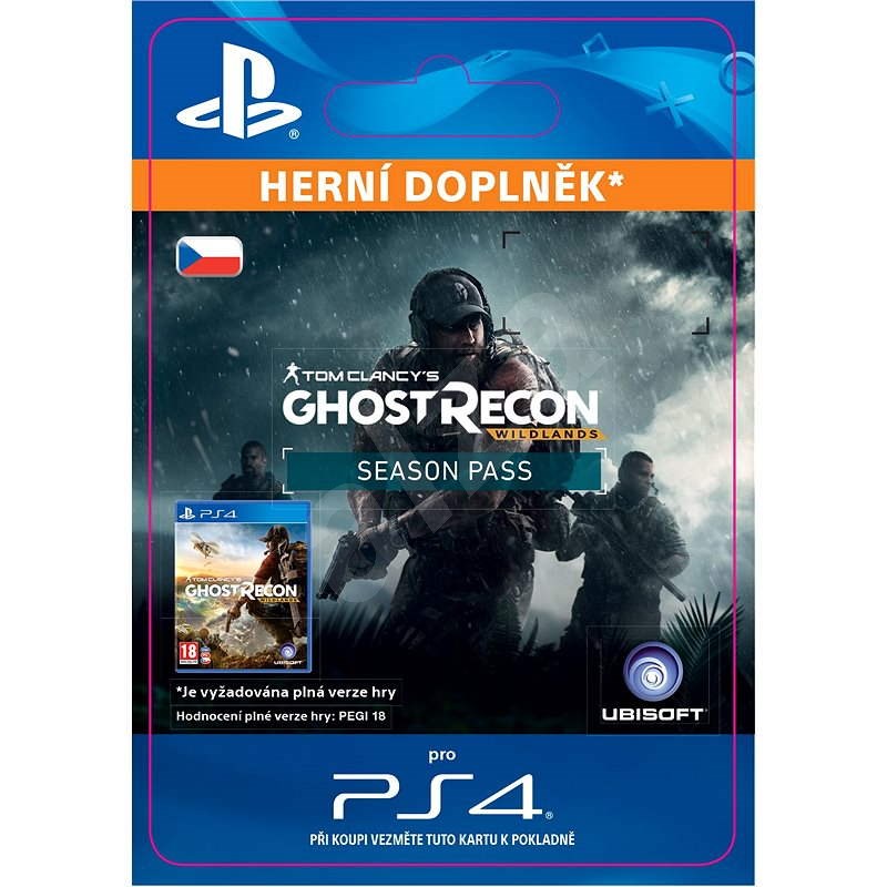 herni doplnek tom clancy s ghost recon wildlands season pass ps4 cz digital herni doplnek na alza cz