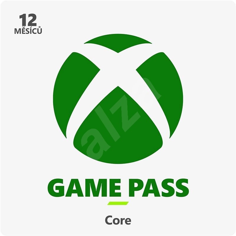 Xbox Live Gold - 12 měsíční členství - Dobíjecí karta