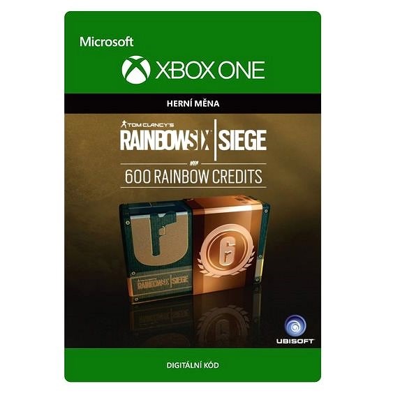 Tom Clancy's Rainbow Six Siege Currency pack 600 Rainbow credits - Xbox Digital - Herní doplněk