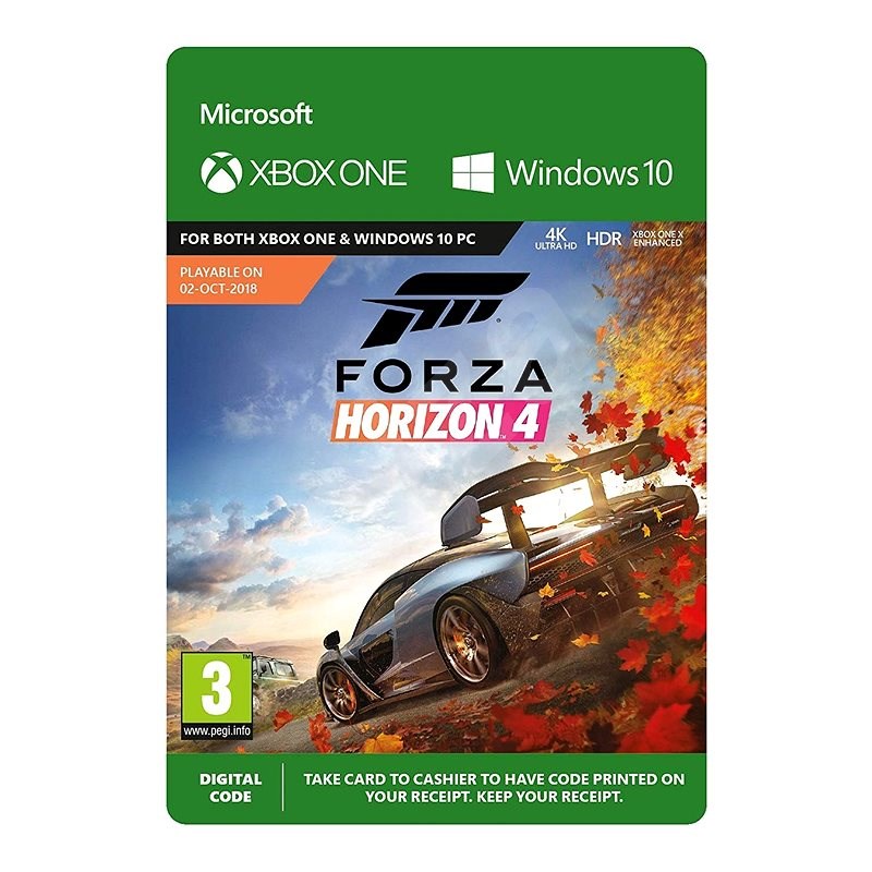 Forza Horizon 4: Standard Edition - Xbox One/Win 10 Digital - Hra na konzoli