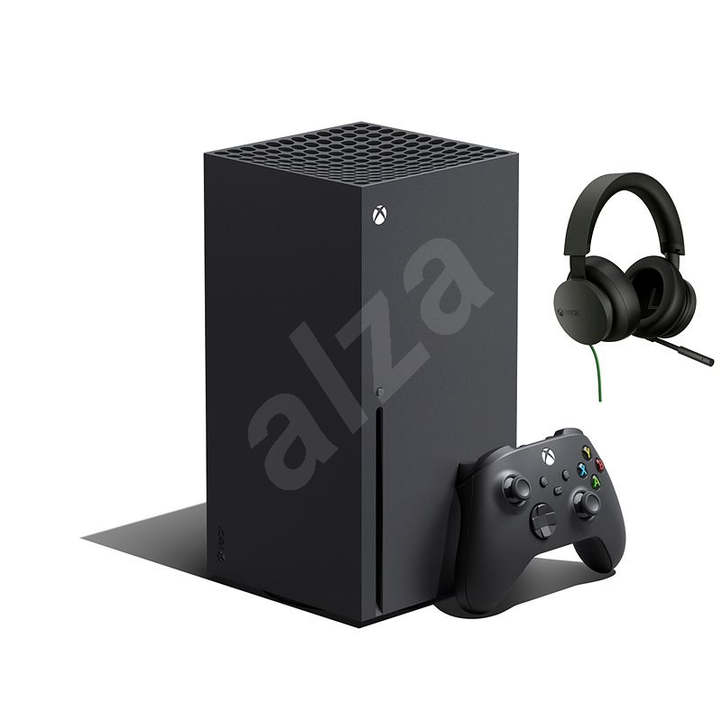 Xbox Series X + Xbox Stereo Headset - Herní konzole