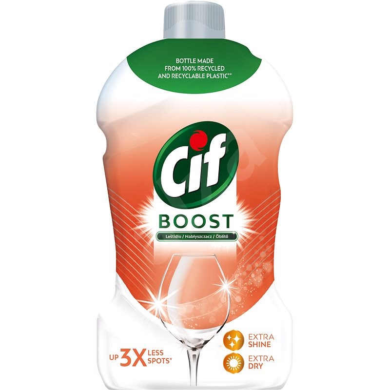 CIF Boost Leštidlo do myčky nádobí 450 ml - Leštidlo do myčky