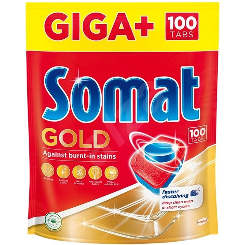 Somat Gold tablety do myčky 100 ks - Tablety do myčky