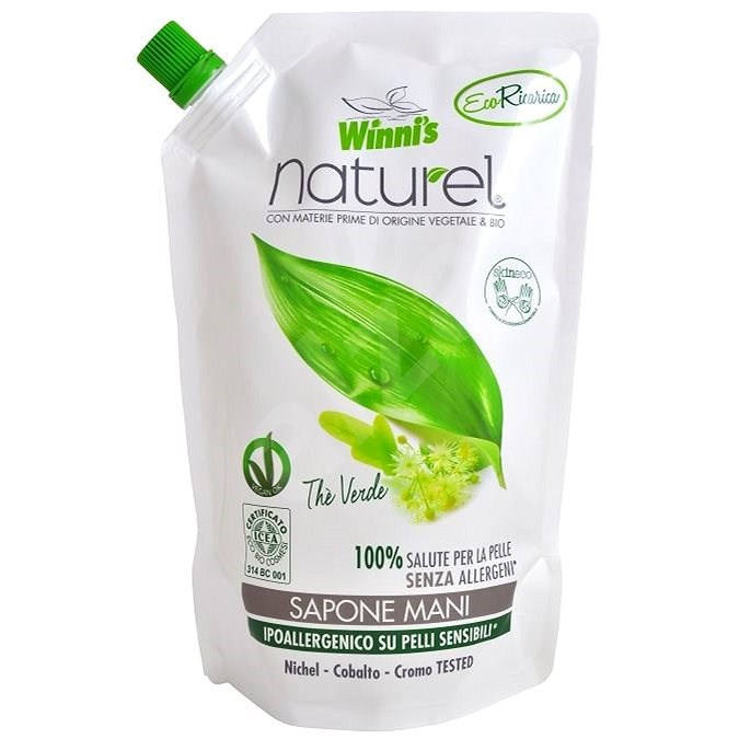 WINNI´S Naturel Sapone Mani The Verde 500 ml - Tekuté mýdlo