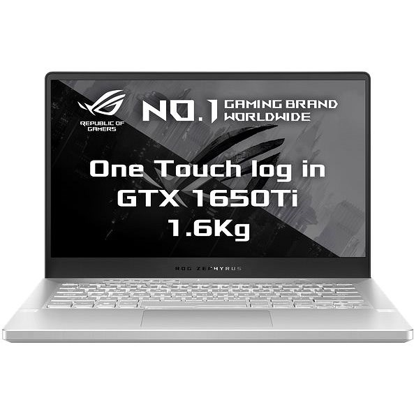 Asus ROG Zephyrus G14 GA401IU-HE017T Moonlight White Metallic - Gaming Laptop