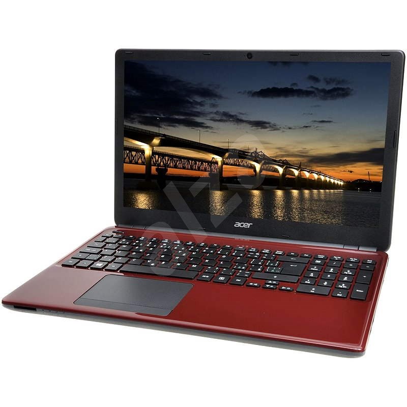 Acer Aspire E1-532 červený + Microsoft Windows 7 Home Premium CZ SP1 64-bit, (OEM) - Notebook